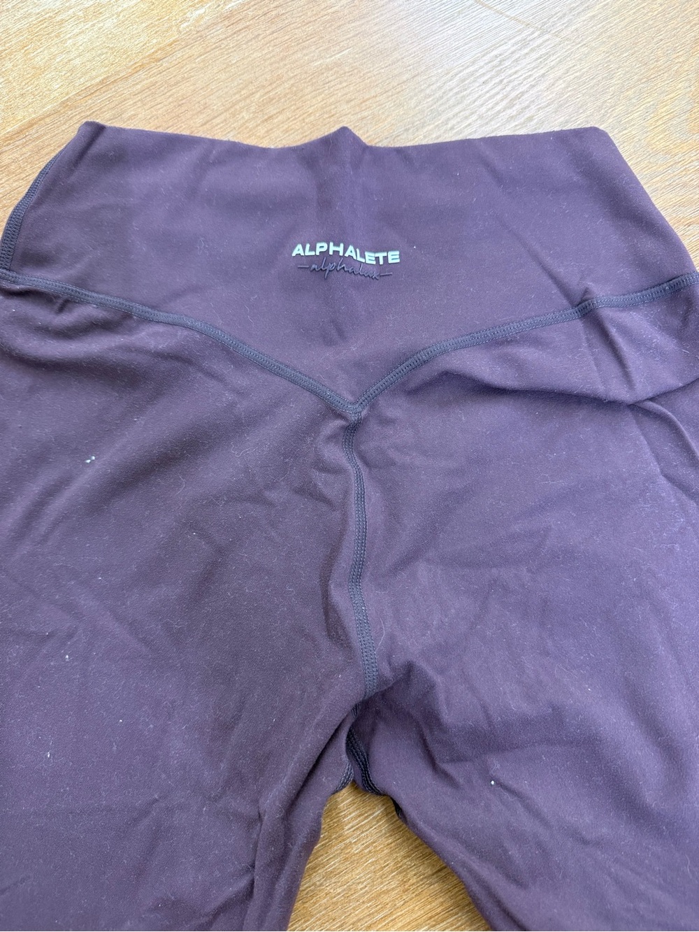 Alphalete High-Waist Leggings - Plum